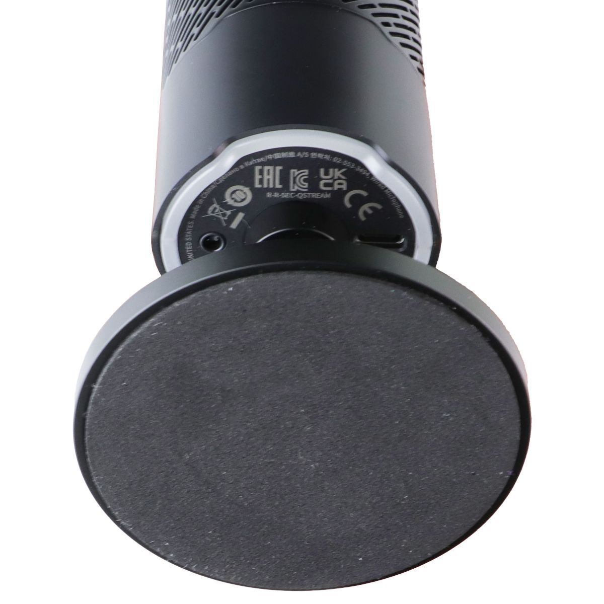JBL Quantum Stream USB Dual Pattern Condenser Microphone - Black