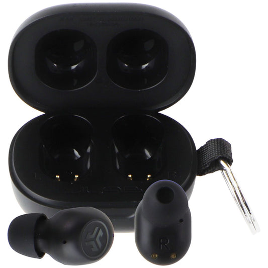 JLab JBuds Mini True Wireless Bluetooth Earbuds + Charging Case - Charcoal Black Portable Audio - Headphones JLAB - Simple Cell Bulk Wholesale Pricing - USA Seller