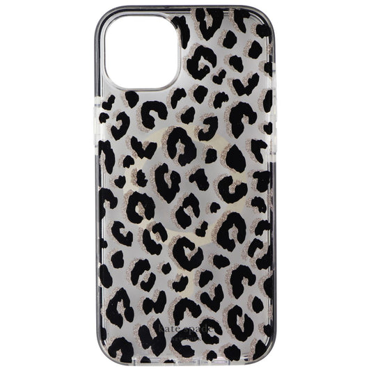 Kate Spade New York MagSafe Case for iPhone 15 Plus - City Leopard Glitter Cell Phone - Cases, Covers & Skins Kate Spade New York - Simple Cell Bulk Wholesale Pricing - USA Seller