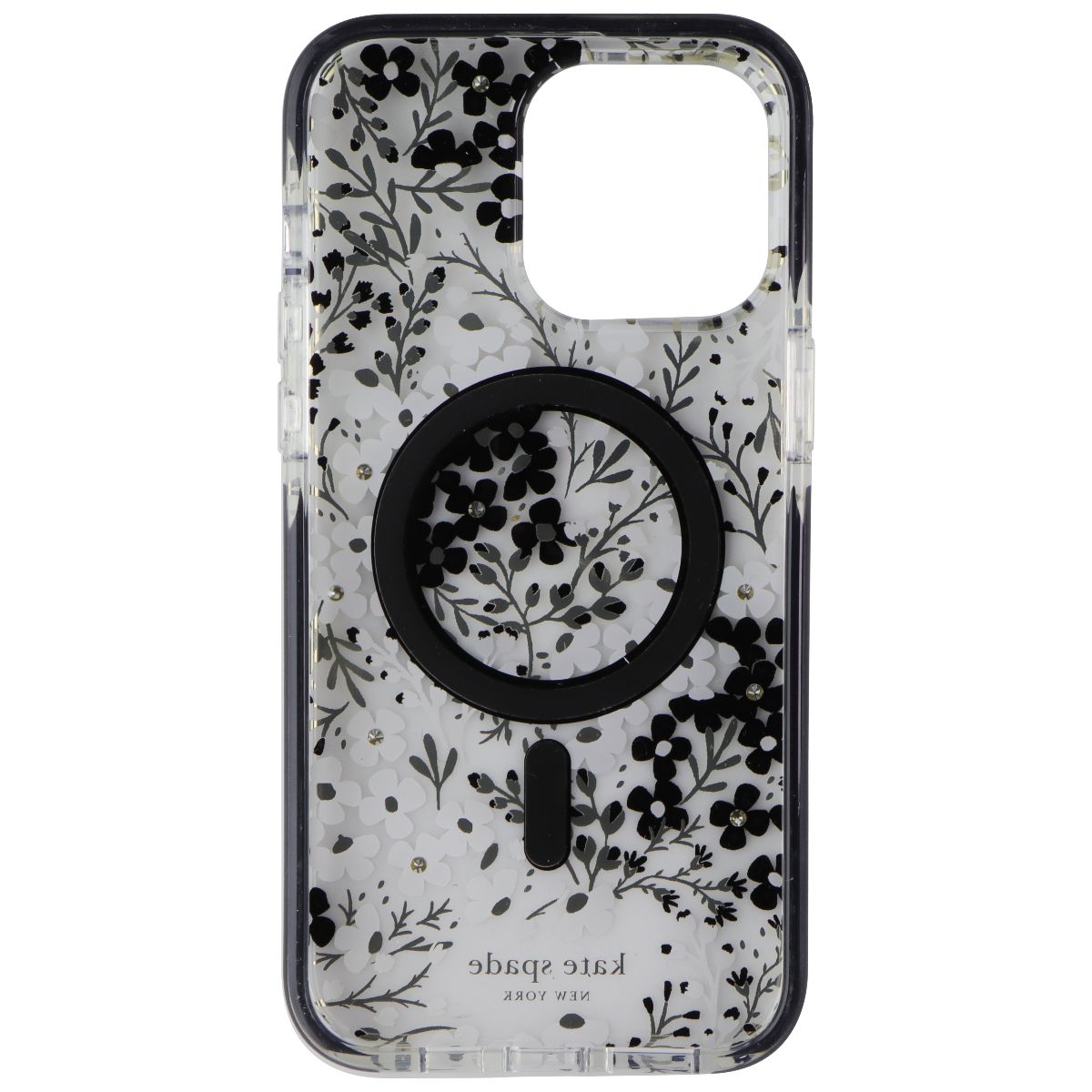 Kate Spade Case for MagSafe for iPhone 15 Pro Max - Multi Floral (Black MagSafe) Cell Phone - Cases, Covers & Skins Kate Spade New York - Simple Cell Bulk Wholesale Pricing - USA Seller