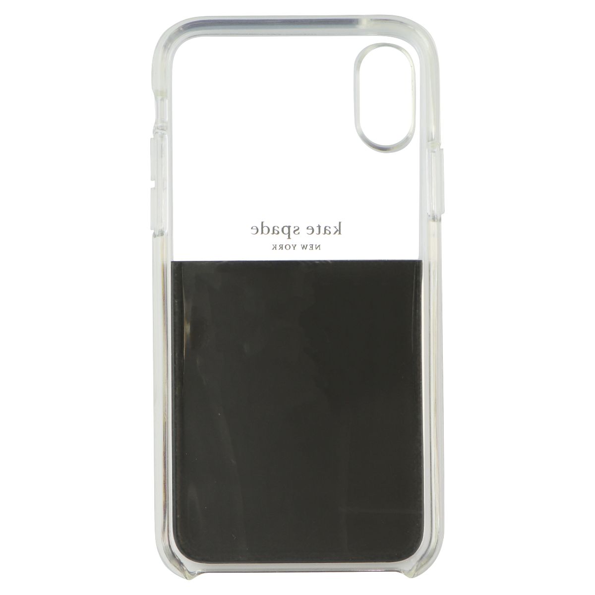 Kate Spade Clear Crystal Series Case for Apple iPhone XS / iPhone X - Half Gold