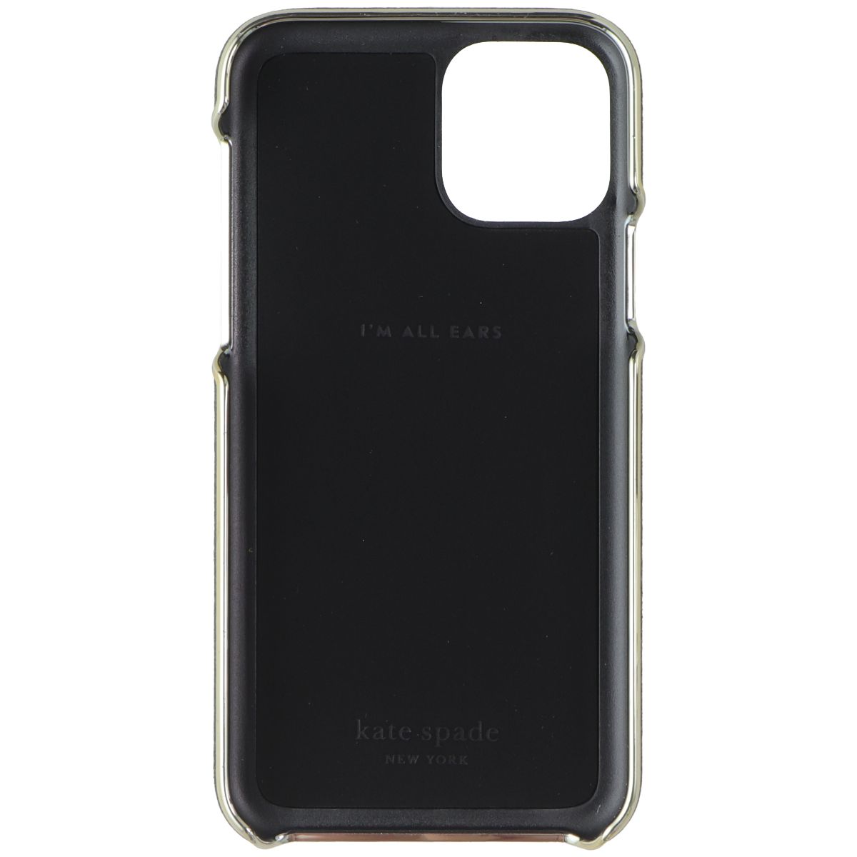 Kate Spade Wrap Series Hard Case for Apple iPhone 11 Pro - Black Glitter/Gold Cell Phone - Cases, Covers & Skins Kate Spade New York - Simple Cell Bulk Wholesale Pricing - USA Seller