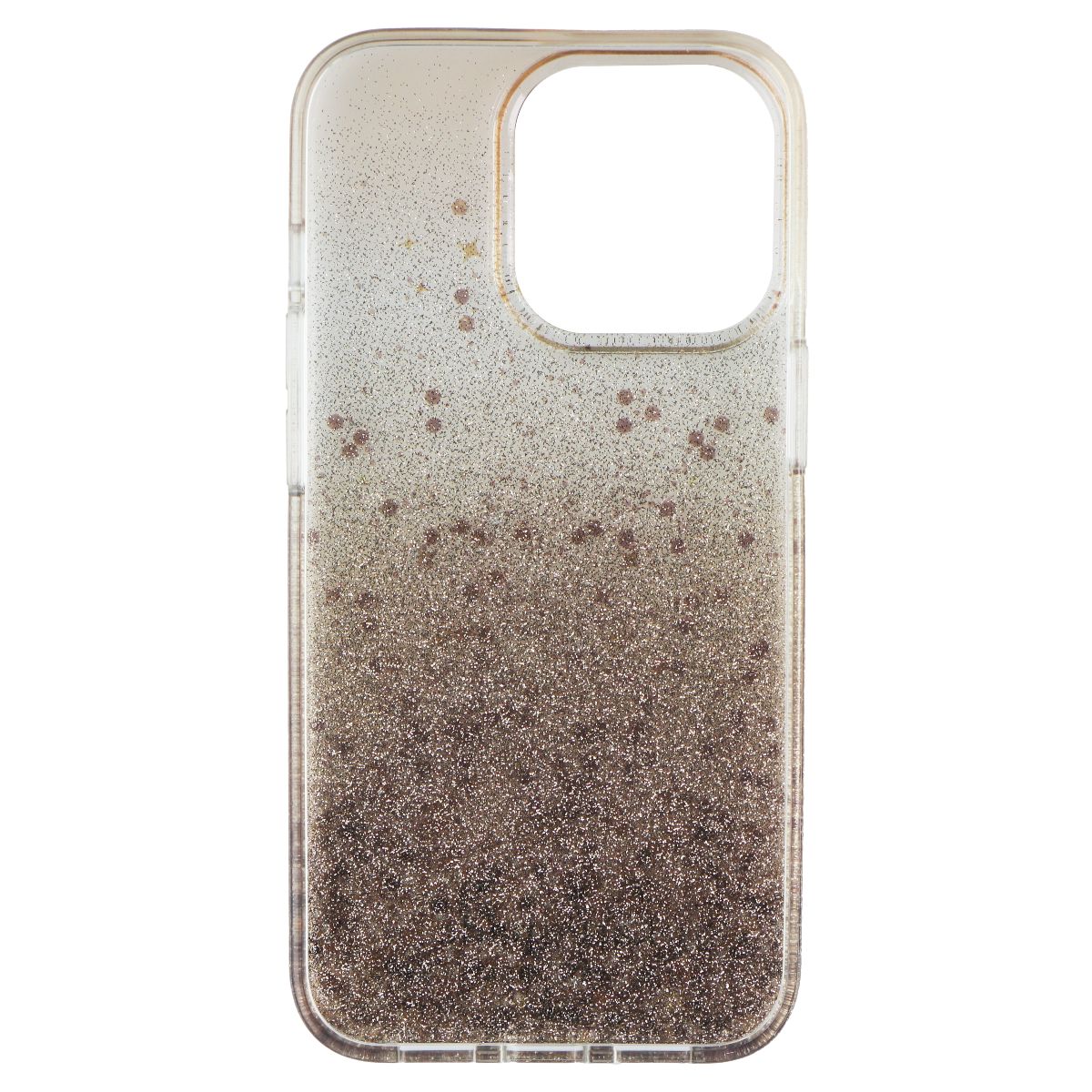Kate Spade Hardshell Case for Apple iPhone 13 Pro - Chunky Glitter Champagne Cell Phone - Cases, Covers & Skins Kate Spade - Simple Cell Bulk Wholesale Pricing - USA Seller