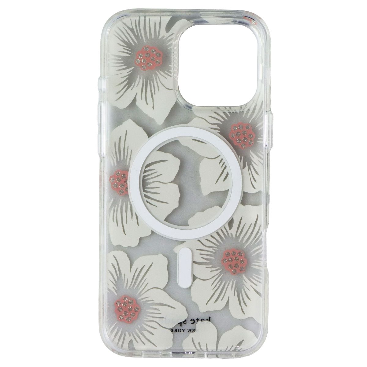 Kate Spade Protective Case for MagSafe for Apple iPhone 16 Pro Max - HollyHock Cell Phone - Cases, Covers & Skins Kate Spade - Simple Cell Bulk Wholesale Pricing - USA Seller