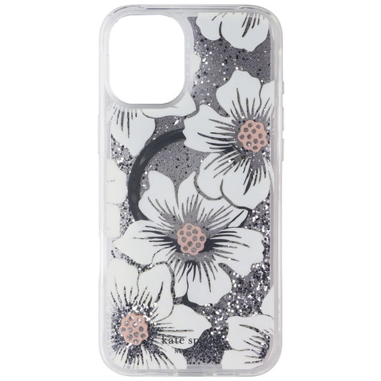 Kate Spade Liquid Glitter MagSafe Case for iPhone 16 Plus - Hollyhock Glitter Cell Phone - Cases, Covers & Skins Kate Spade New York - Simple Cell Bulk Wholesale Pricing - USA Seller