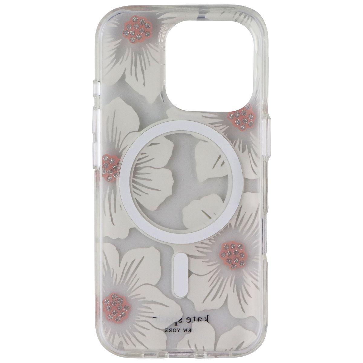 Kate Spade Protective Case for MagSafe for Apple iPhone 16 Pro - Hollyhock Cell Phone - Cases, Covers & Skins Kate Spade - Simple Cell Bulk Wholesale Pricing - USA Seller