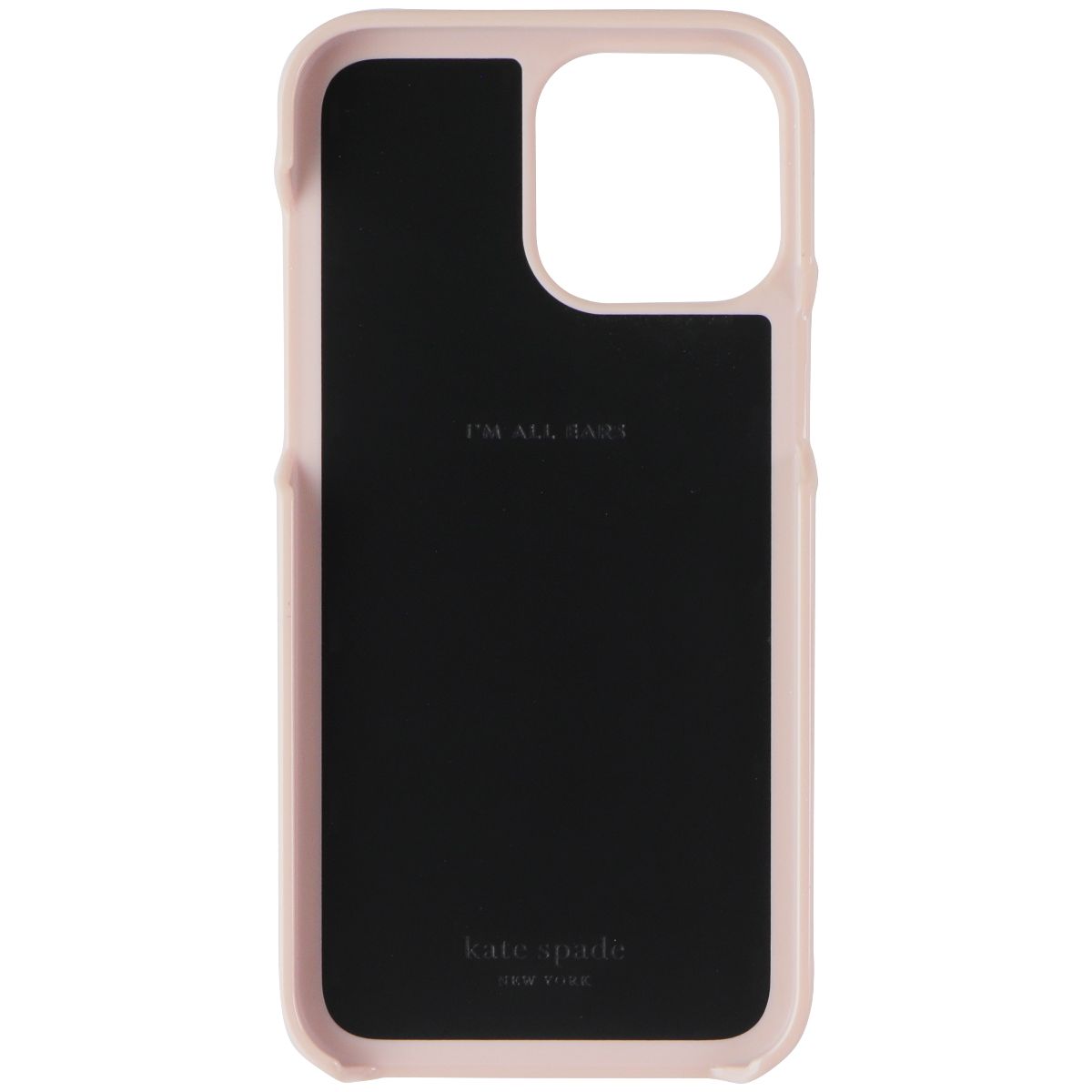 Kate Spade Wrap Case for Apple iPhone 13 Pro Max - Black/Pink Cell Phone - Cases, Covers & Skins Kate Spade - Simple Cell Bulk Wholesale Pricing - USA Seller