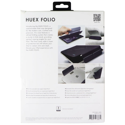 LAUT Huex Folio Stand Case for Apple iPad 10.9-in 10th/11th Gen (2022/25) - Navy iPad/Tablet Accessories - Cases, Covers, Keyboard Folios Laut - Simple Cell Bulk Wholesale Pricing - USA Seller