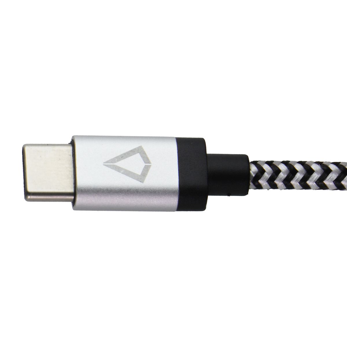 LBT (7-Foot) USB-C to USB-C Braided Charge/Sync Cable - Silver/White/Black Cell Phone - Cables & Adapters LBT - Simple Cell Bulk Wholesale Pricing - USA Seller