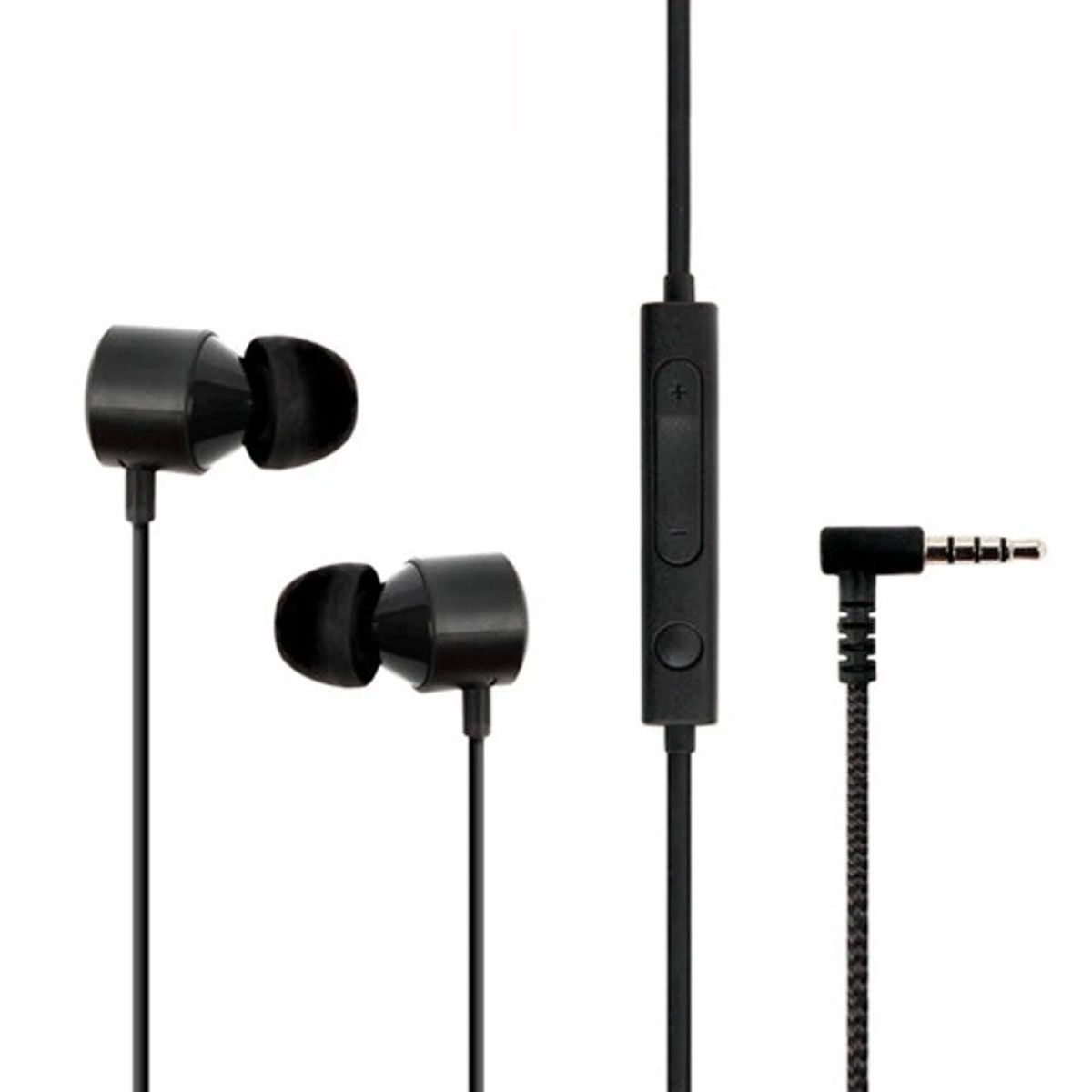LG Quadbeat 3 In-Ear Wired 3.5mm Headphones with Microphone - Black