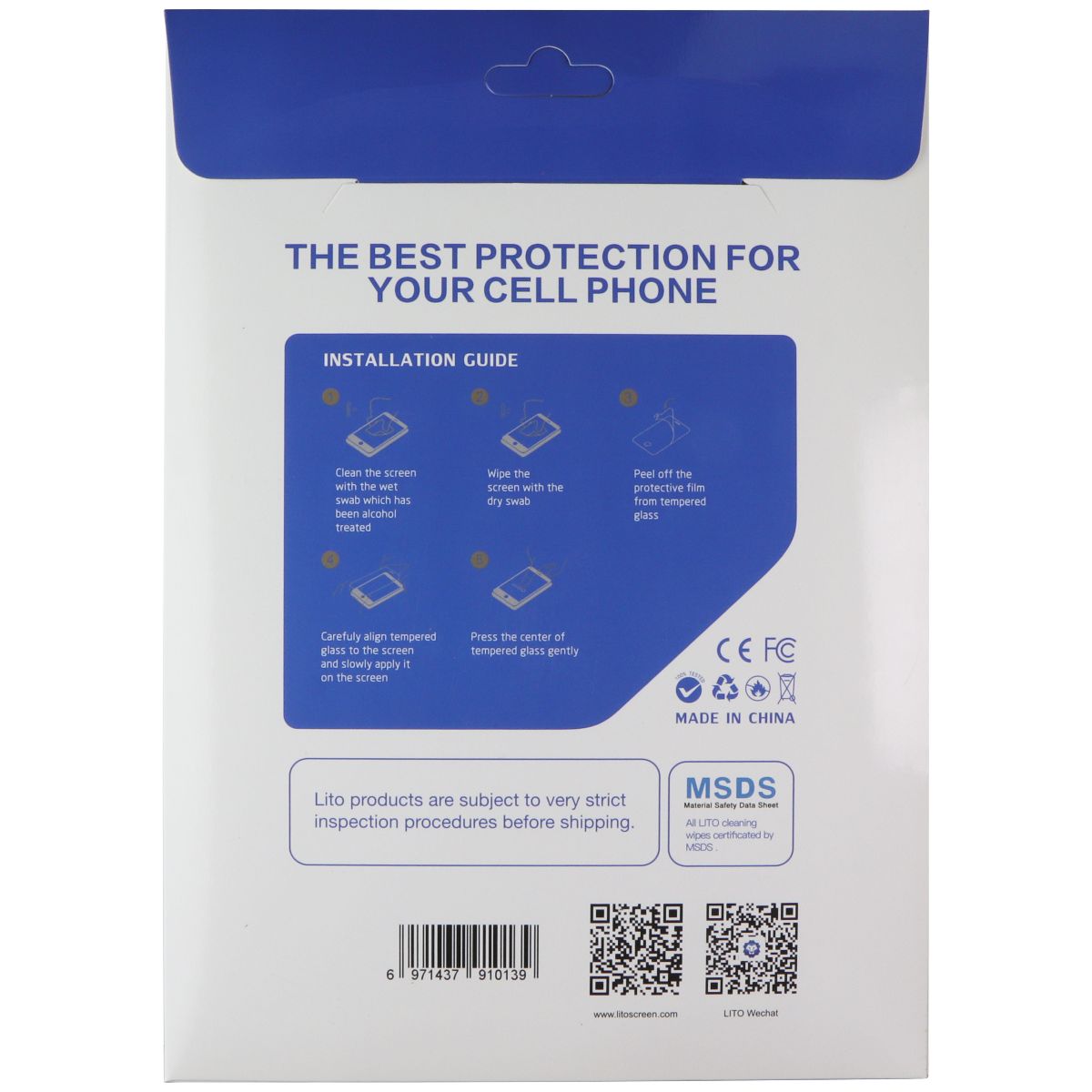 LITO 9H Tempered Glass Screen Protector for Apple iPad Air 3/iPad Pro (10.5-in)