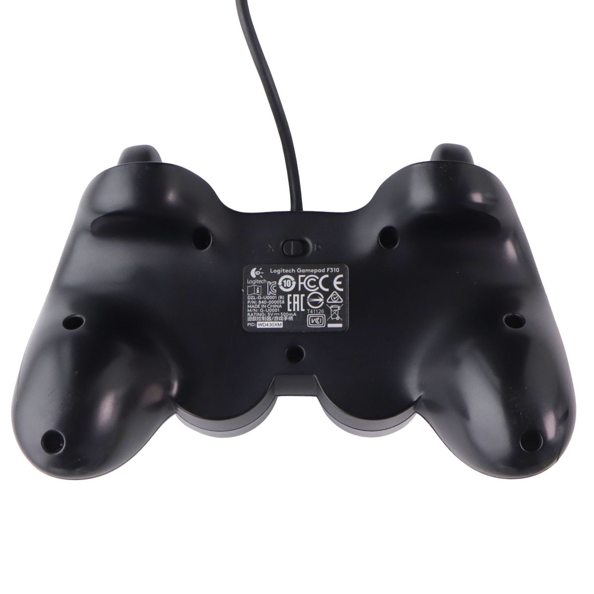 Logitech F310 Gamepad USB Wired Controller for PC (G-U0001) - Blue/Black Gaming/Console - Controllers & Attachments Logitech - Simple Cell Bulk Wholesale Pricing - USA Seller