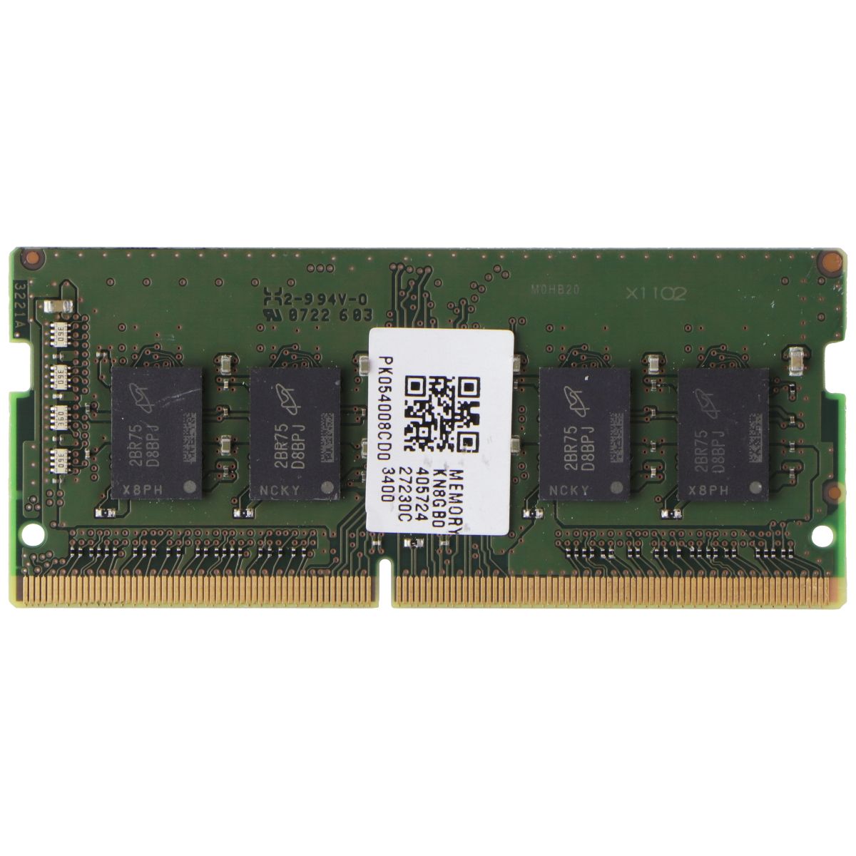 Micron (8GB) DDR4 1Rx16 (PC4-25600) Laptop RAM Memory MTA8ATF1G64HZ-3G2R1 Computer Parts - Memory (RAM) Micron - Simple Cell Bulk Wholesale Pricing - USA Seller