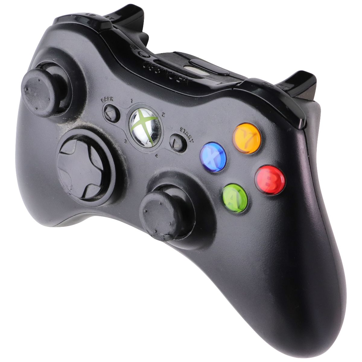 Microsoft Xbox 360 Wireless Controller - Black (Model 1403) Gaming/Console - Controllers & Attachments Microsoft - Simple Cell Bulk Wholesale Pricing - USA Seller