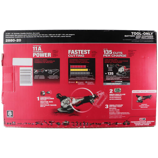 Milwaukee Grinder (2880-20) M18 Fuel 18V (Tool Only) Replacement Parts & Tools - Tools & Repair Kits Milwaukee - Simple Cell Bulk Wholesale Pricing - USA Seller