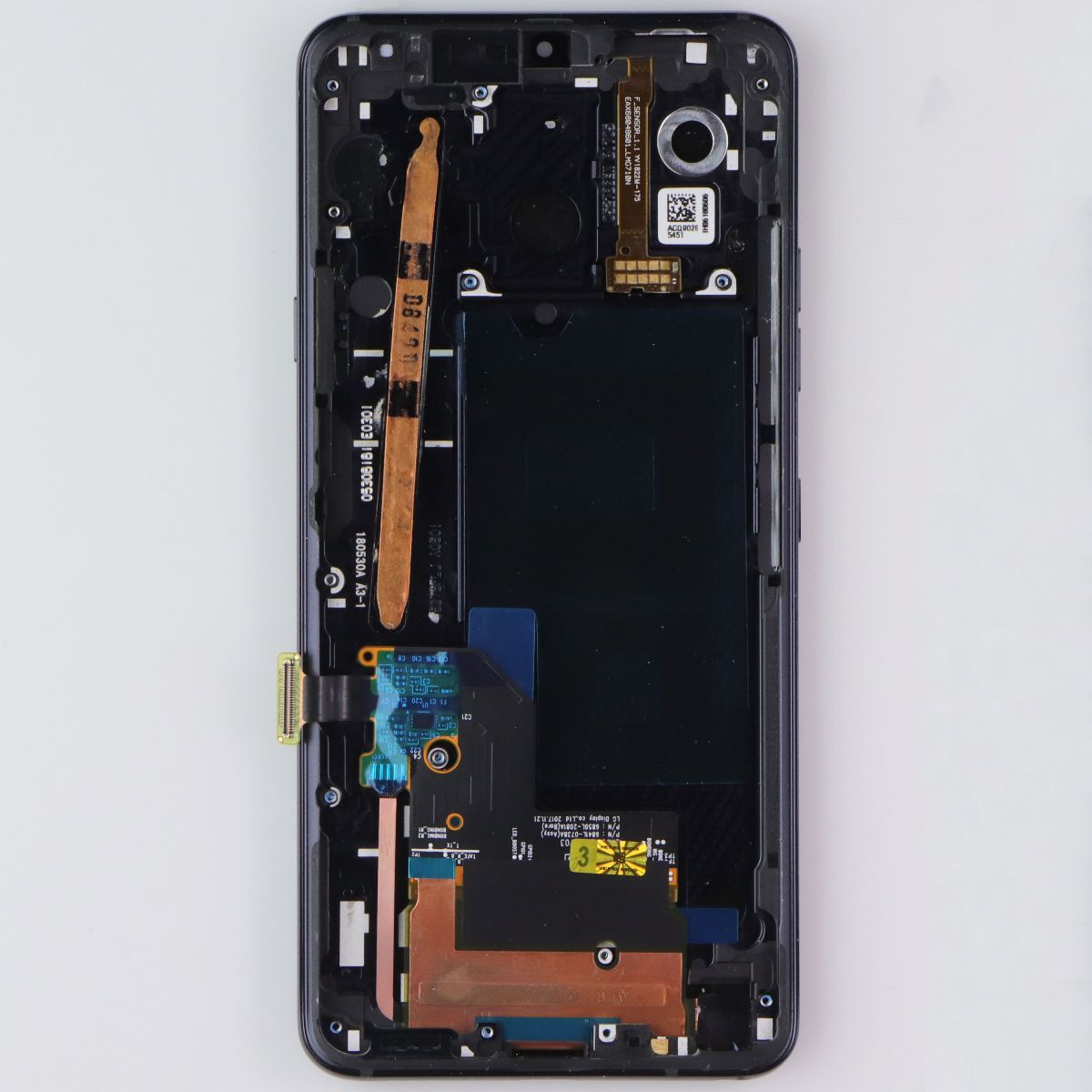 Repair Part - Replacement LCD for LG G7 ThinQ with Frame - Black Cell Phone - Replacement Parts & Tools Unbranded - Simple Cell Bulk Wholesale Pricing - USA Seller