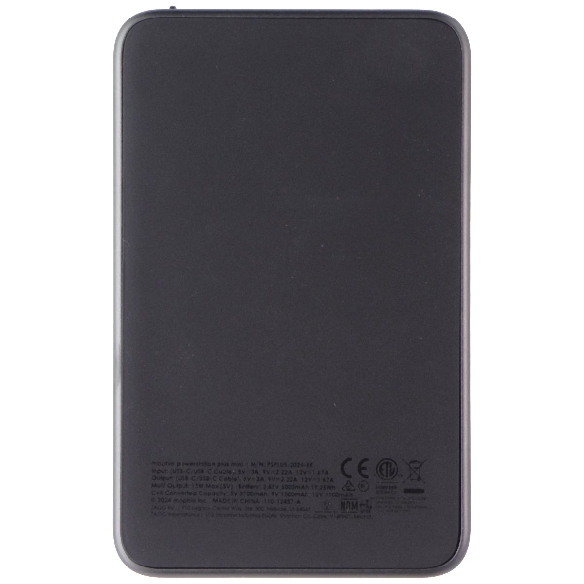 Mophie Powerstation Plus Mini 5,000mAh Power Bank w/ Integrated USB-C Cable Cell Phone - Chargers & Cradles Mophie - Simple Cell Bulk Wholesale Pricing - USA Seller