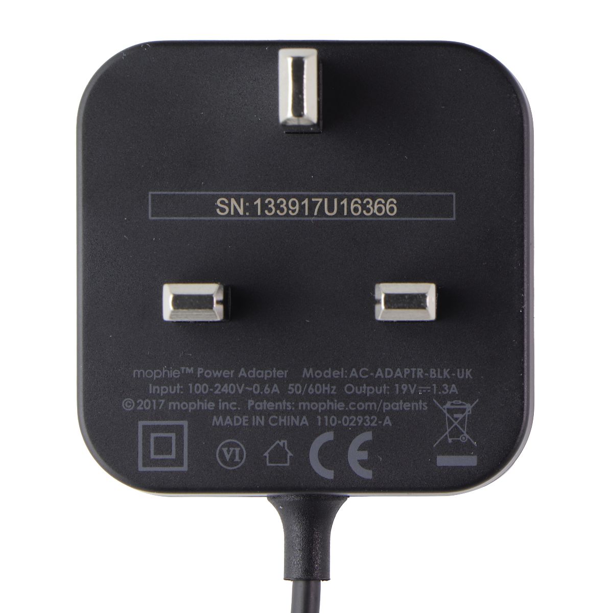 Mophie 7.5W Qi Wireless Charging Base Pad for iPhones/Qi Devices - Black (UK) Cell Phone - Chargers & Cradles Mophie - Simple Cell Bulk Wholesale Pricing - USA Seller