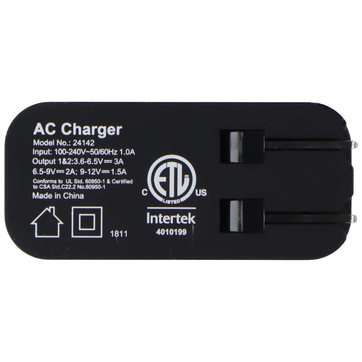 mworks! mPOWER! Dual Port USB Wall Charger (Adaptive Output) - Black Cell Phone - Chargers & Cradles mWorks! - Simple Cell Bulk Wholesale Pricing - USA Seller