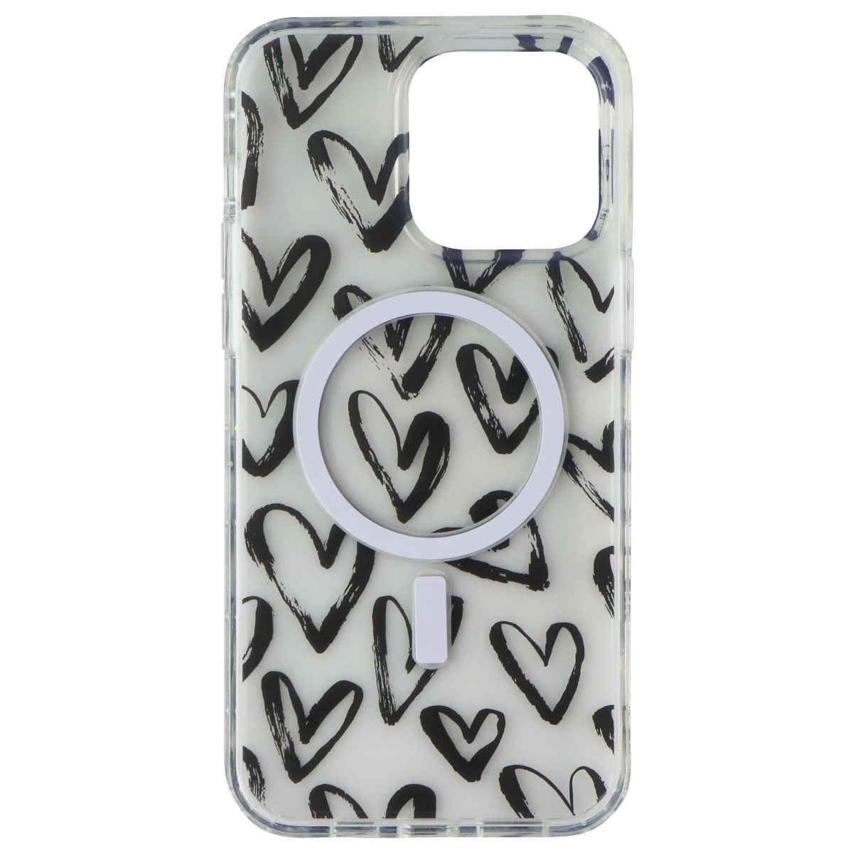 Mybat Pro Mood Series Case for MagSafe for iPhone 14 Pro Max - Black Hearts Cell Phone - Cases, Covers & Skins MyBat Pro - Simple Cell Bulk Wholesale Pricing - USA Seller