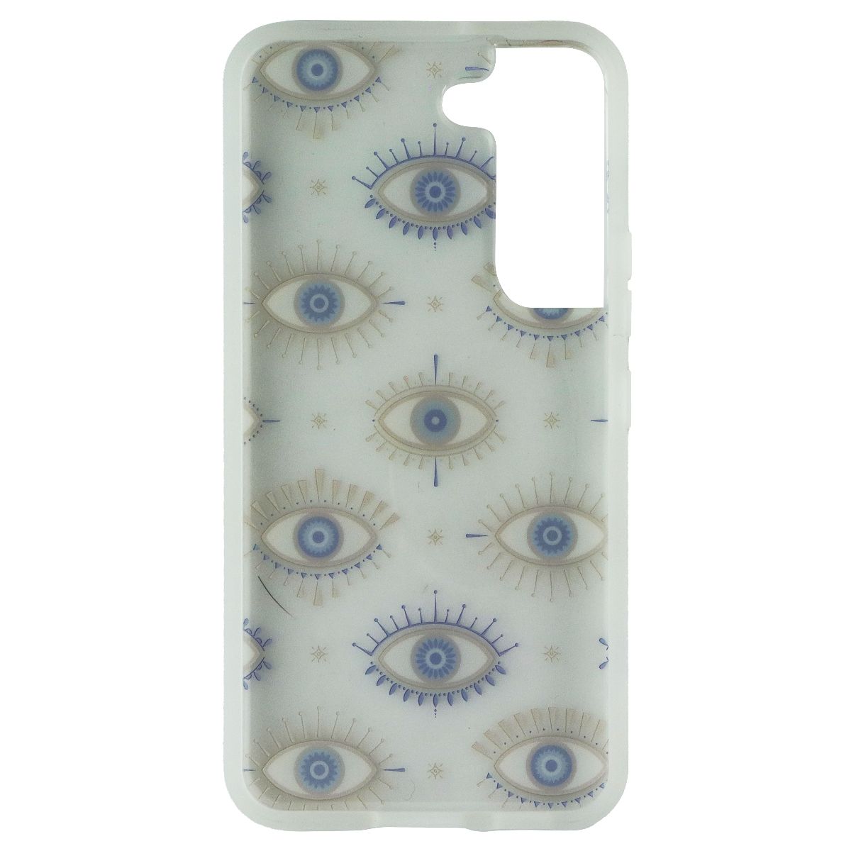 MyBat Pro Mood Series Case for Samsung Galaxy S22 - Evil Eye/Clear Cell Phone - Cases, Covers & Skins MyBat Pro - Simple Cell Bulk Wholesale Pricing - USA Seller
