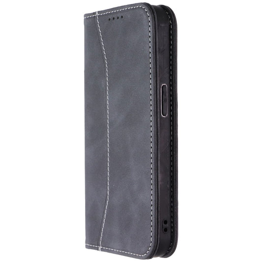 MyBat Pro Executive Series Wallet Case for Apple iPhone 14 Pro - Black Cell Phone - Cases, Covers & Skins MyBat Pro - Simple Cell Bulk Wholesale Pricing - USA Seller