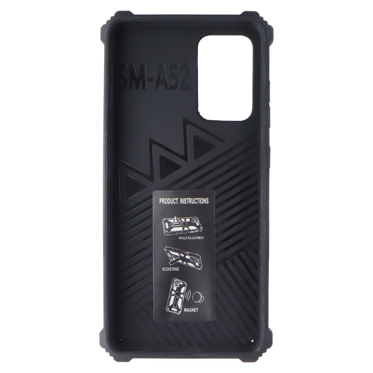 MyBat Rugged Kickstand Case for Samsung Galaxy A52 5G - Dark Blue/Black Cell Phone - Cases, Covers & Skins MyBat - Simple Cell Bulk Wholesale Pricing - USA Seller
