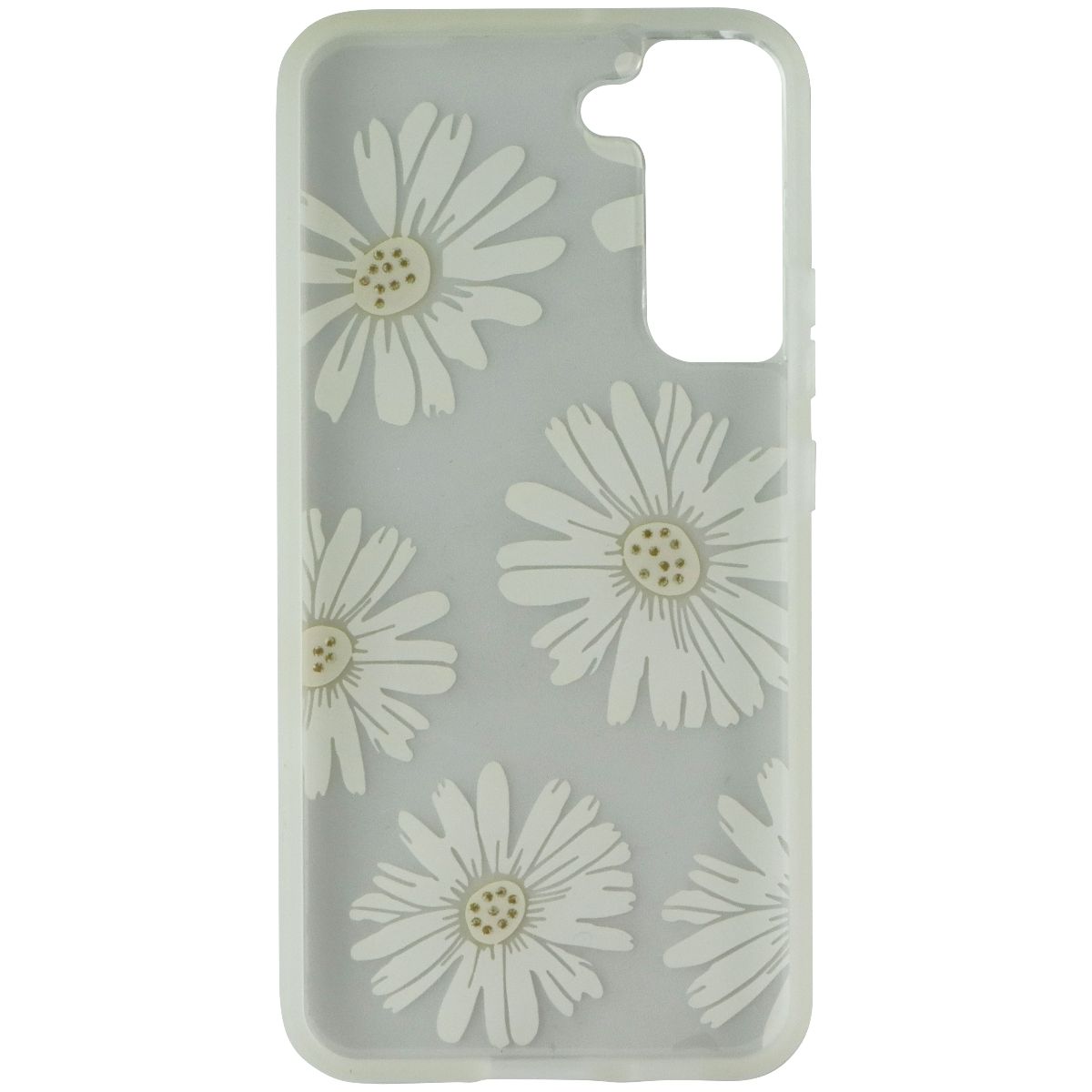 MyBat Pro Mood Series Case for Samsung Galaxy (S22+) - Happy (Clear/Daisy) Cell Phone - Cases, Covers & Skins MyBat Pro - Simple Cell Bulk Wholesale Pricing - USA Seller