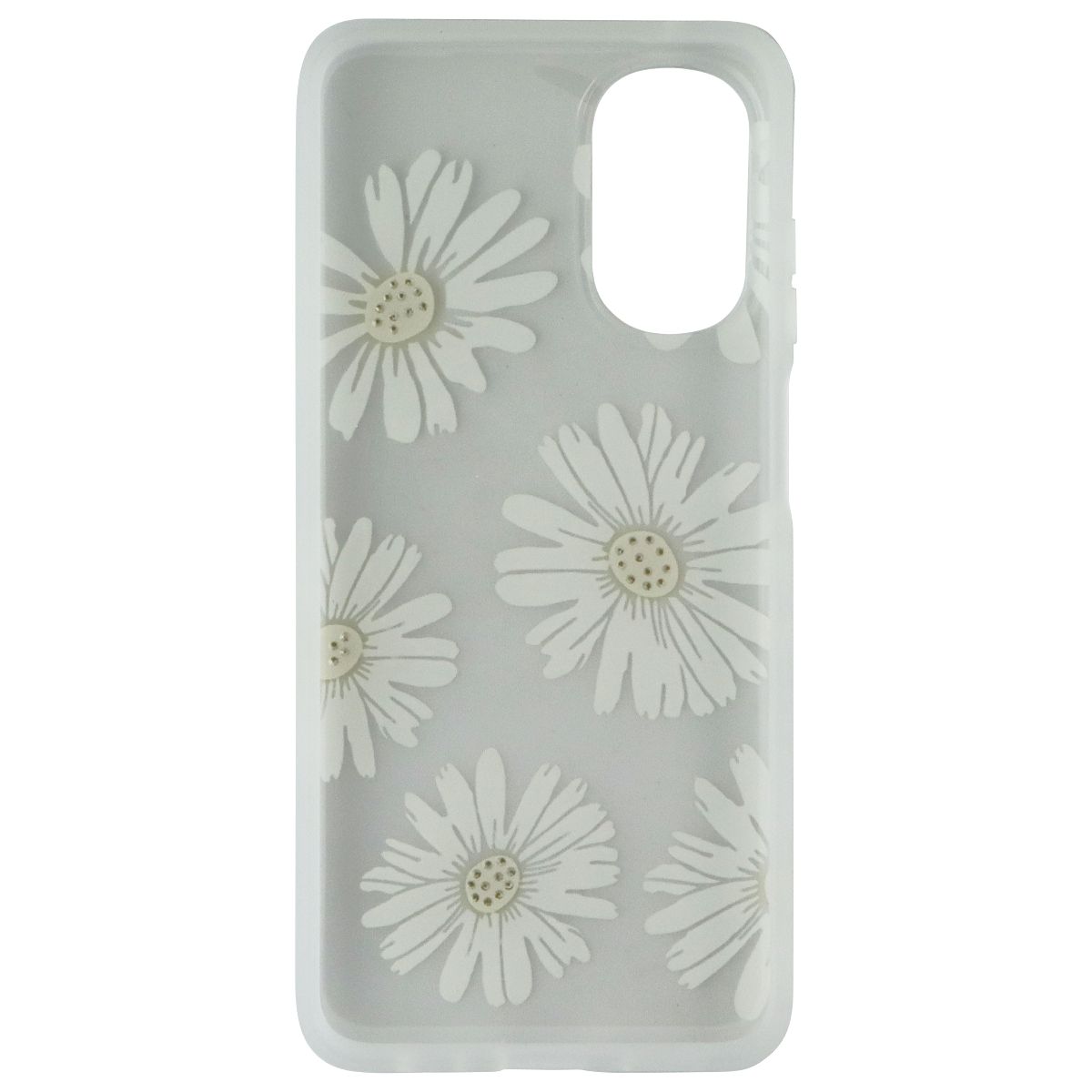 MyBat Pro Mood Series Hard Case for Motorola Moto G 5G (2022) - Daisies/Clear Cell Phone - Cases, Covers & Skins MyBat Pro - Simple Cell Bulk Wholesale Pricing - USA Seller