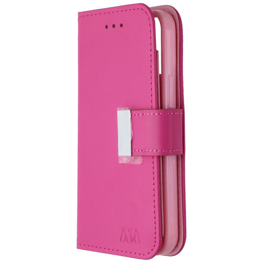 MyBat MyJacket Wallet Case for Apple iPhone 12 Mini - Hot Pink Cell Phone - Cases, Covers & Skins MyBat - Simple Cell Bulk Wholesale Pricing - USA Seller