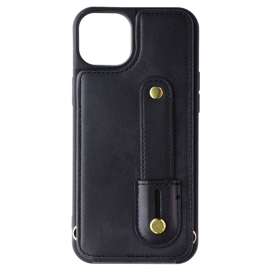 MyBat Pro Clutch Series Crossbody Wallet Case for Apple iPhone 15 Plus - Black Cell Phone - Cases, Covers & Skins MyBat Pro - Simple Cell Bulk Wholesale Pricing - USA Seller
