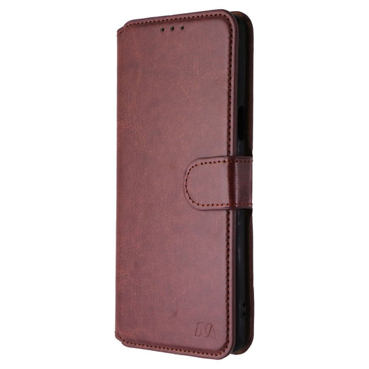 MyBat MyJacket Folio Case for LG K92 5G Smartphones - Brown Cell Phone - Cases, Covers & Skins MyBat - Simple Cell Bulk Wholesale Pricing - USA Seller