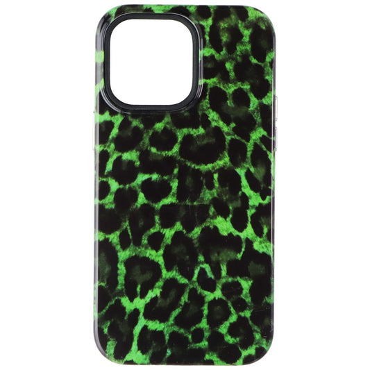 MyBat Pro Fuse Series Case for MagSafe for iPhone 14 Pro Max - Green Leopard Cell Phone - Cases, Covers & Skins MyBat Pro - Simple Cell Bulk Wholesale Pricing - USA Seller