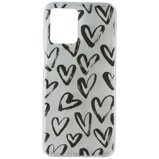 MyBat Pro Mood Series Hard Case for Motorola Moto G 5G (2023) - Clear/Hearts Cell Phone - Cases, Covers & Skins MyBat Pro - Simple Cell Bulk Wholesale Pricing - USA Seller