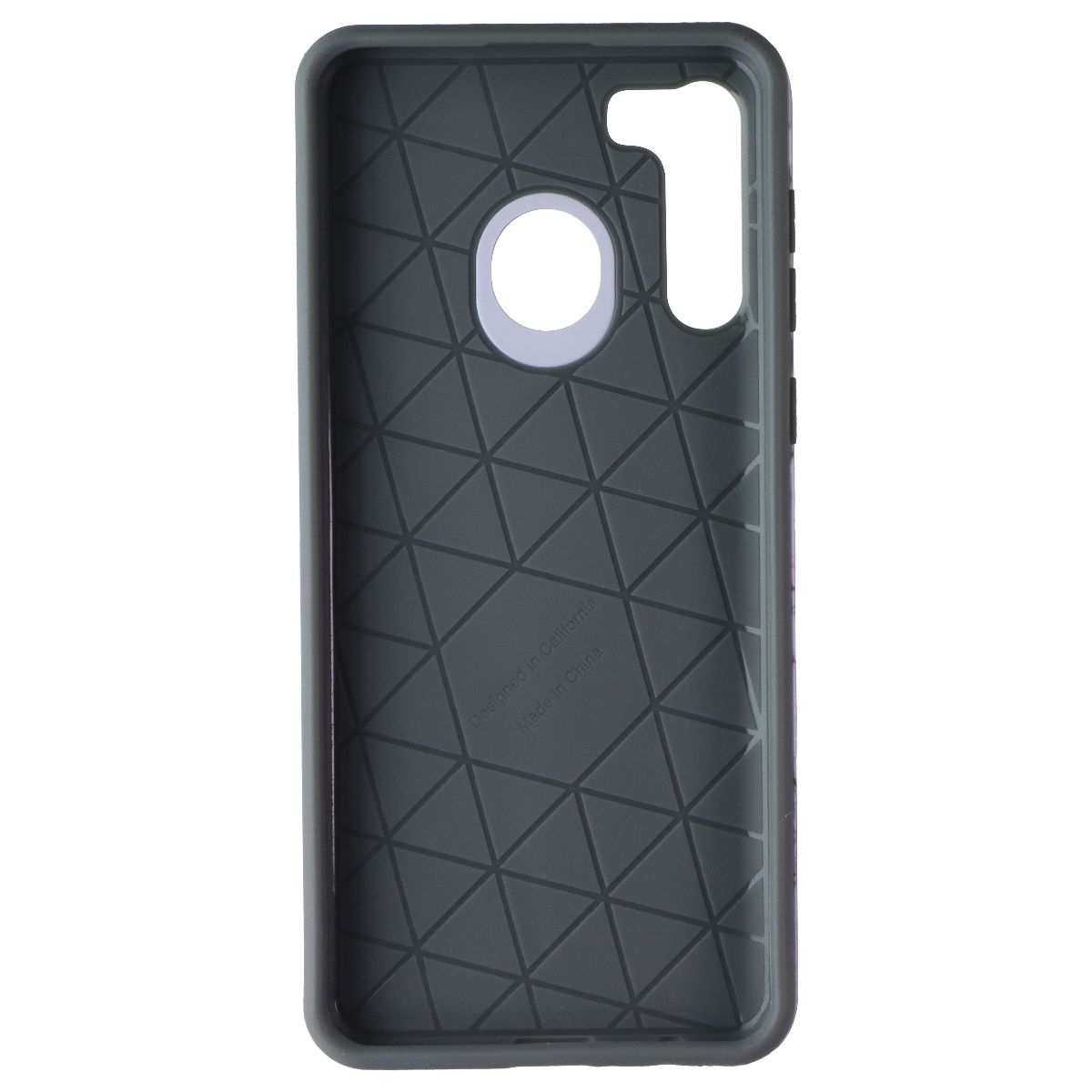 MyBat Fuse Hybrid Series Dual-Layer Case for Samsung Galaxy A21 - White Marble Cell Phone - Cases, Covers & Skins MyBat - Simple Cell Bulk Wholesale Pricing - USA Seller