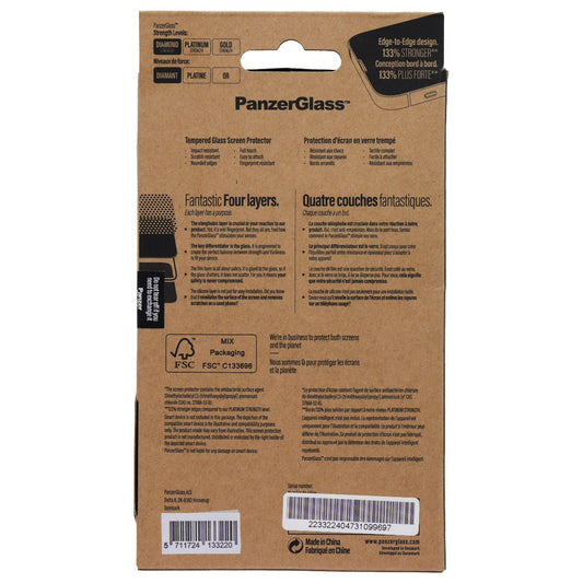 PanzerGlass Privacy Screen Protector w/ CamSlider for iPhone 14 Plus/13 Pro Max Cell Phone - Screen Protectors PanzerGlass - Simple Cell Bulk Wholesale Pricing - USA Seller