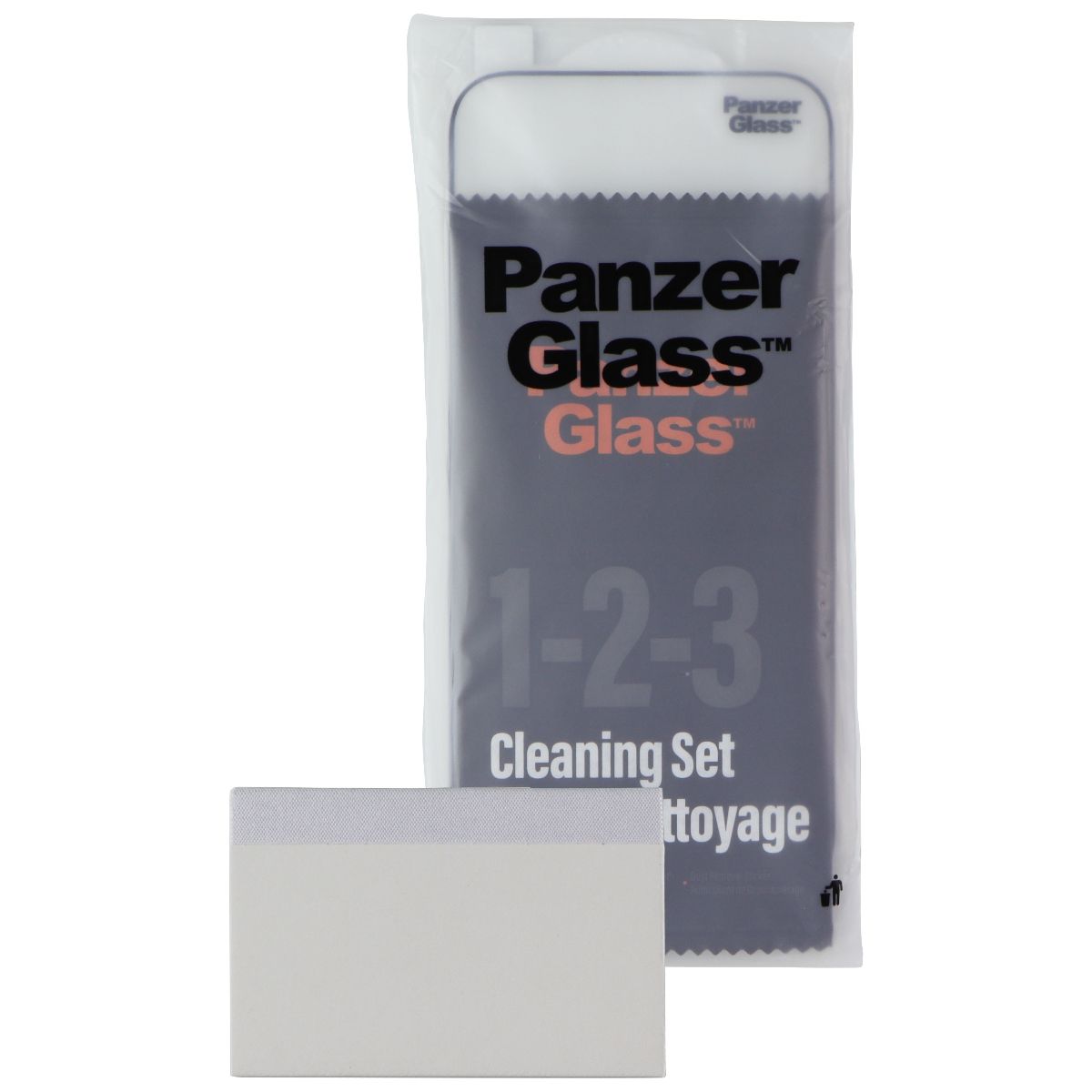 PanzerGlass Eco Bundle w/Screen Protector + Hard Case for iPhone 15 Pro - Clear Cell Phone - Accessory Bundles PanzerGlass - Simple Cell Bulk Wholesale Pricing - USA Seller