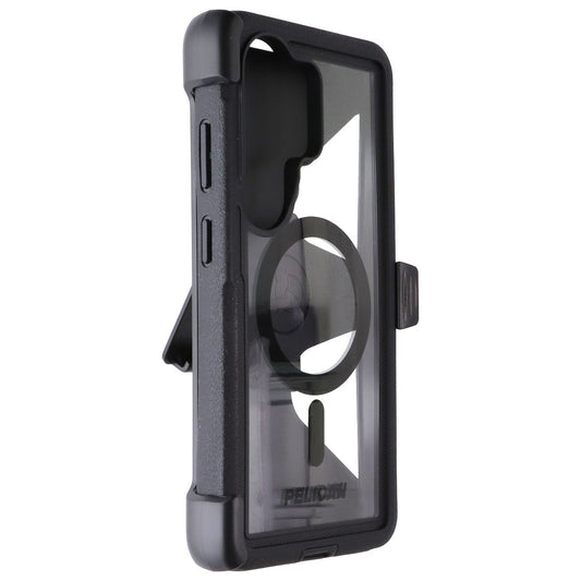 Pelican Voyager Case + Holster for MagSafe for Galaxy S26 Ultra - Black/Clear Cell Phone - Cases, Covers & Skins Pelican - Simple Cell Bulk Wholesale Pricing - USA Seller