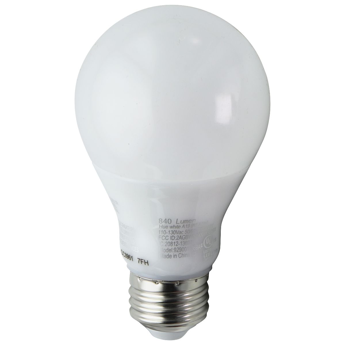 Philips (840LM) Hue Warm White Ambiance LED Wi-Fi A19 Smart Bulb - Single Lamps, Lighting & Ceiling Fans - Light Bulbs Philips Hue - Simple Cell Bulk Wholesale Pricing - USA Seller