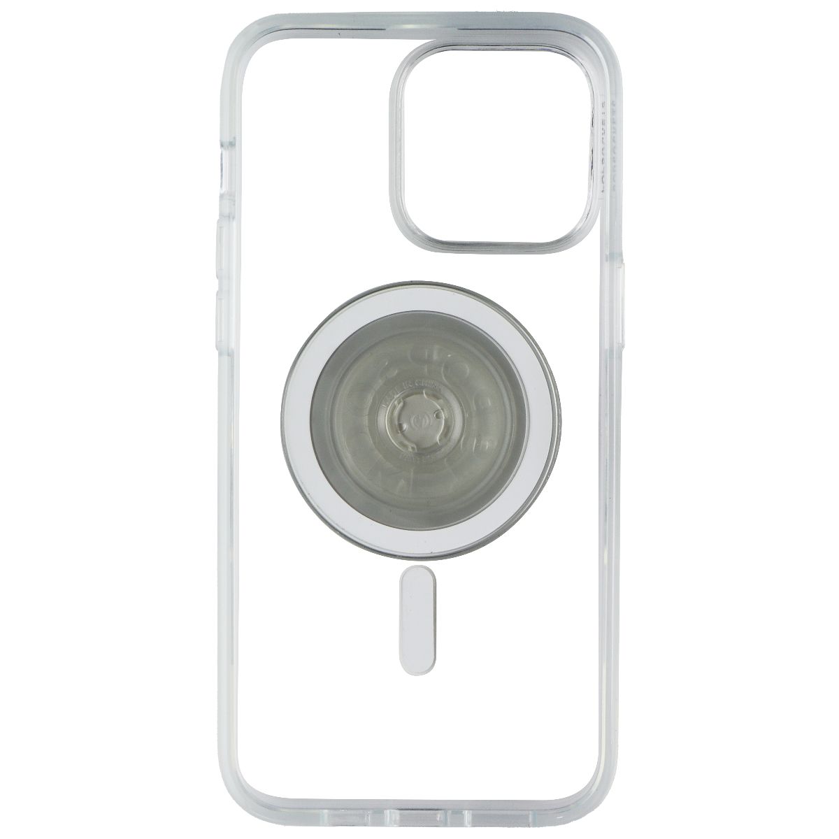 PopSockets PopCase for MagSafe for Apple iPhone 15 Pro Max - Clear Cell Phone - Cases, Covers & Skins PopSockets - Simple Cell Bulk Wholesale Pricing - USA Seller
