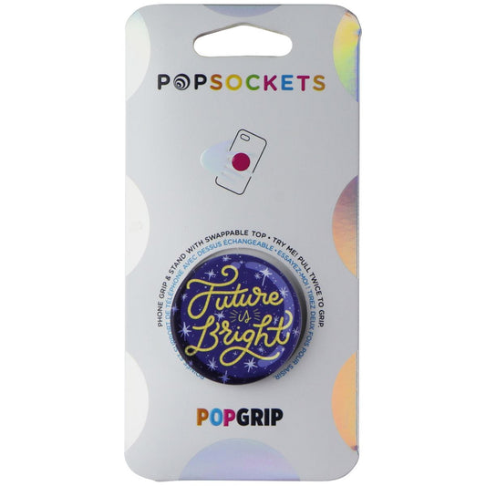 PopSockets Swappable PopGrip Phone Grip & Stand - Future is Bright Cell Phone - Mounts & Holders PopSockets - Simple Cell Bulk Wholesale Pricing - USA Seller
