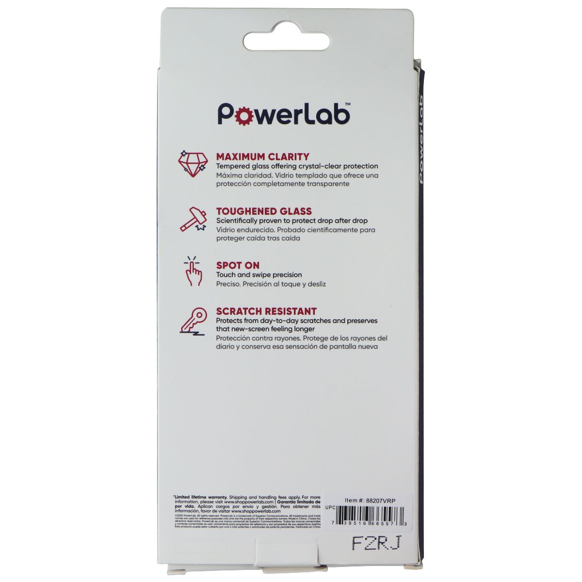 PowerLab HD Glass Screen Protector for iPhone 16e/14/14 Pro/13 Pro/13 Cell Phone - Screen Protectors PowerLab - Simple Cell Bulk Wholesale Pricing - USA Seller