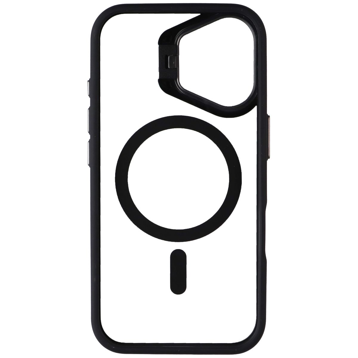 Prodigee Kickit Series Case for MagSafe for Apple iPhone 16 - Black/Clear
