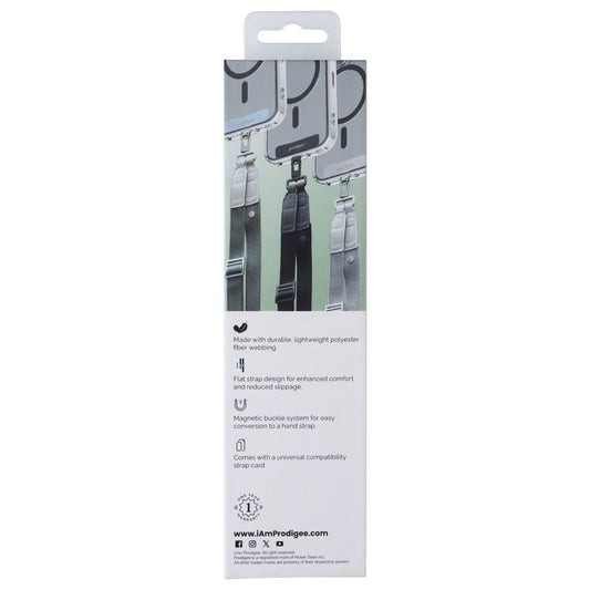 Prodigee Cross-It Crossbody Lanyard for Phones and Accessories - Black Cell Phone - Other Accessories Prodigee - Simple Cell Bulk Wholesale Pricing - USA Seller