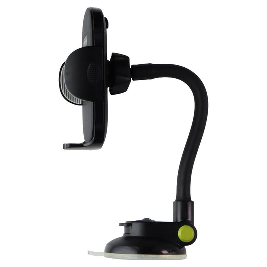 PureGear Universal Cradle Suction Cup Dash Mount for Cars & Vehicles - Black Cell Phone - Mounts & Holders PureGear - Simple Cell Bulk Wholesale Pricing - USA Seller