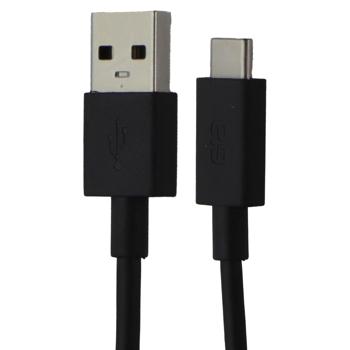 PureGear (4-Ft) USB-A to USB-C Charging Cable for Smartphones & More - Black Cell Phone - Cables & Adapters PureGear - Simple Cell Bulk Wholesale Pricing - USA Seller