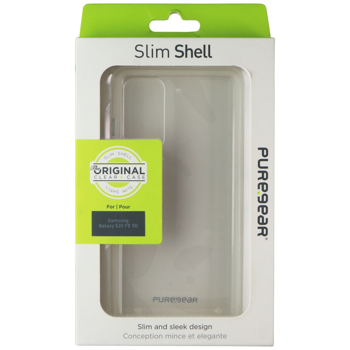 PureGear Slim Shell Series Case for Samsung Galaxy S20 FE 5G - Clear Cell Phone - Cases, Covers & Skins PureGear - Simple Cell Bulk Wholesale Pricing - USA Seller