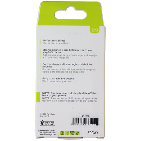 PureGear Magnetic Selfie Mirror Mount for MagSafe (65027PG) Cell Phone - Mounts & Holders PureGear - Simple Cell Bulk Wholesale Pricing - USA Seller