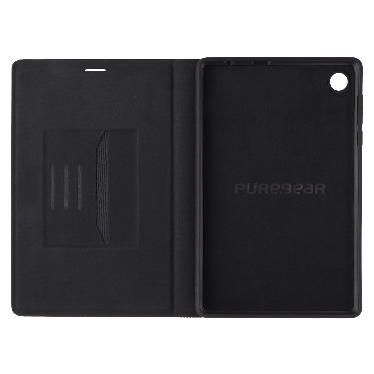 Pure Gear Express Folio Series Case for TCL Tab 8 LE - Black