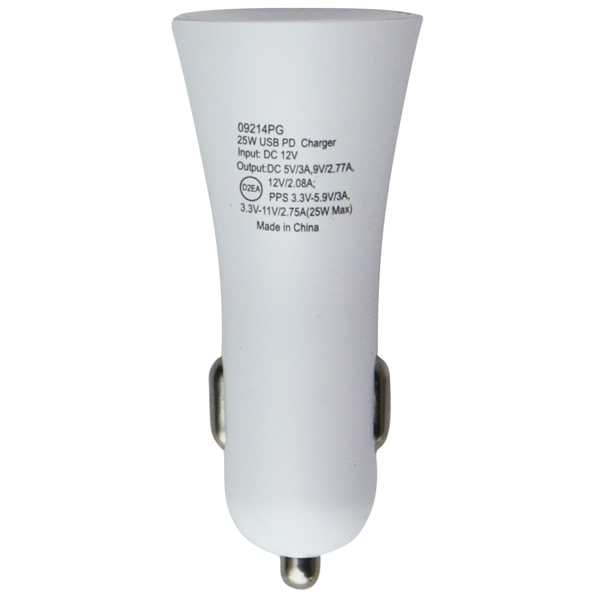 PureGear Light Speed 25W USB-C Car Charger - White (G01329PG) Cell Phone - Chargers & Cradles PureGear - Simple Cell Bulk Wholesale Pricing - USA Seller